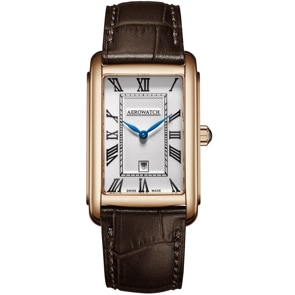 Aerowatch Intuition Classic Leder braun