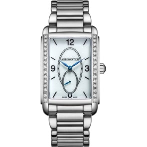 Aerowatch Intuition Diamonds Small Second Stainless steel