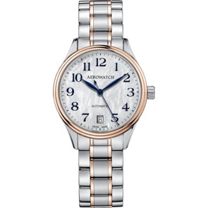 Aerowatch Les Grandes Classiques Lady Automatic Bicolor