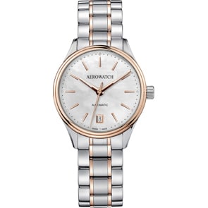 Aerowatch Les Grandes Classiques Lady Automatic Bicolore