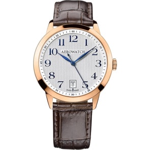 Aerowatch Les Grandes Classiques Rosé / Braun