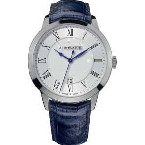 Aerowatch Les Grandes Classiques Silbrig Ø 42mm