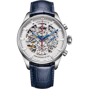 Aerowatch Les Grandes Classiques Skeleton Anniversary Edition
