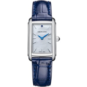 Aerowatch Mini Intuition Leder blau