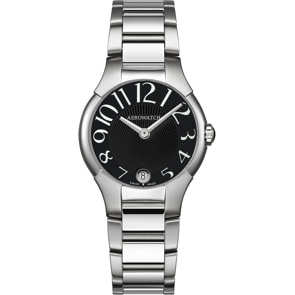 Aerowatch New Lady Grande Edelstahl