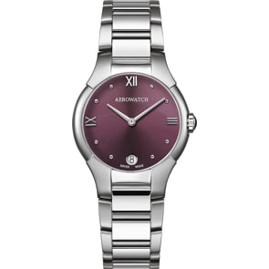 Aerowatch New Lady Grande Edelstahl
