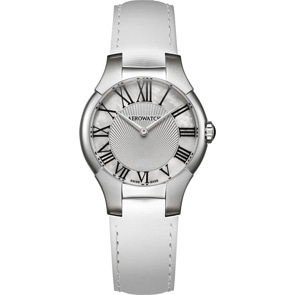 Aerowatch New Lady Mini Silbrig / Weiss