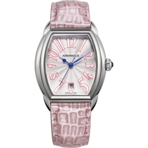 Aerowatch Streamline Lady Pink Leather