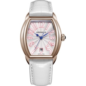 Aerowatch Streamline Lady White Leather