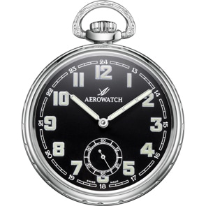 Aerowatch Taschenuhr Lépine Mechanical Traditional