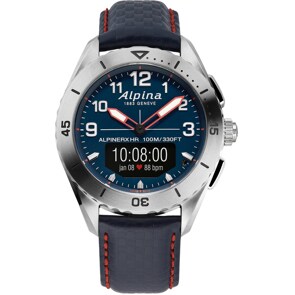 Alpina AlpinerX Alive Smartwatch Argenté / Bleu