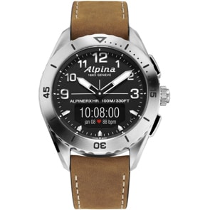 Alpina AlpinerX Alive Smartwatch Argenté / Brun