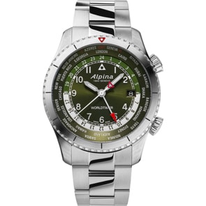 Alpina Startimer Pilot Quartz Worldtimer 41mm