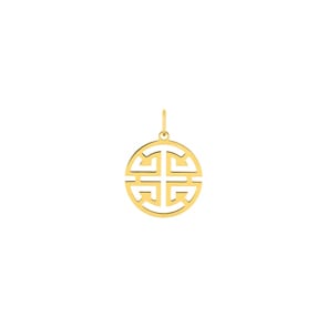 Anhänger 375/9 K Gelbgold 16mm