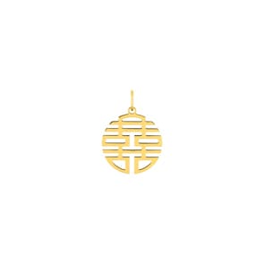 Anhänger 375/9 K Gelbgold 16mm