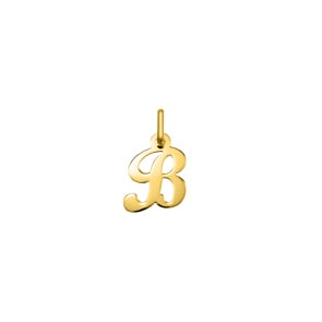 Anhänger 375/9 K Gelbgold Buchstabe B