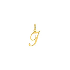 Anhänger 375/9 K Gelbgold Buchstabe I
