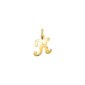 Anhänger 375/9 K Gelbgold Buchstabe K