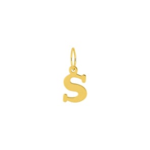 Anhänger 375/9 K Gelbgold Buchstabe S