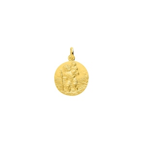 Anhänger 375/9 K Gelbgold Christophorus
