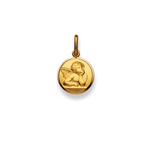 Anhänger 375/9 K Gelbgold, Engel