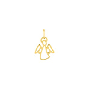 Pendentif or jaune 375/9 ct Ange