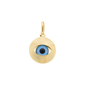 Anhänger 375/9 K Gelbgold Evil Eye
