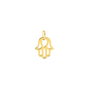 Pendentif or jaune 375/9 ct Main de fatma
