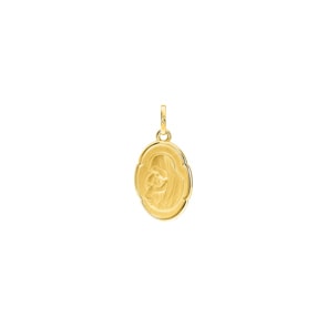 Anhänger 375/9 K Gelbgold Jungfrau Maria mit Kind