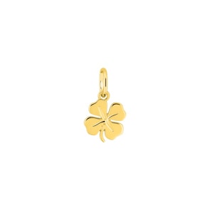 Pendentif or jaune 375/9 ct Trèfle