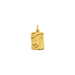 Anhänger 375/9 K Gelbgold Sternzeichen Löwe