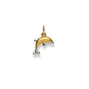 Anhänger 750/18 K Bicolor, Delfin