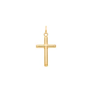 Pendentif or jaune 750/18 ct 10x16mm, Croix