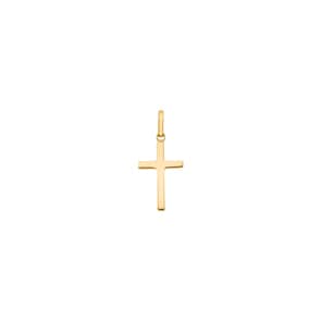 Pendentif or jaune 750/18 ct 10x16mm, Croix
