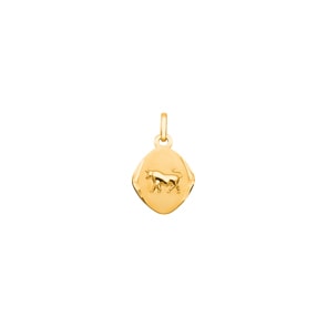 Anhänger 750/18 K Gelbgold 13x15mm, Sternzeichen Stier