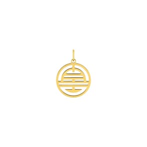 Anhänger 750/18 K Gelbgold 16mm