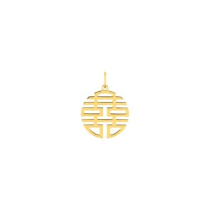 Anhänger 750/18 K Gelbgold 16mm