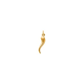 Pendentif or jaune 750/18 ct 20mm, Corne d'abondance