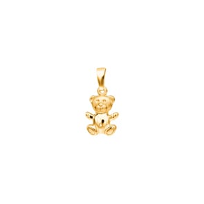Anhänger 750/18 K Gelbgold, Bär