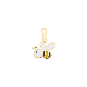 Anhänger 750/18 K Gelbgold, Biene