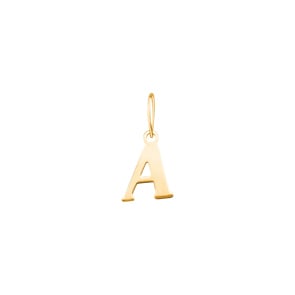 Anhänger 750/18 K Gelbgold, Buchstabe A