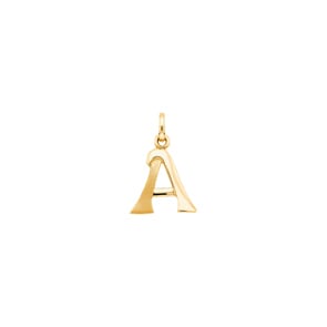 Anhänger 750/18 K Gelbgold, Buchstabe A