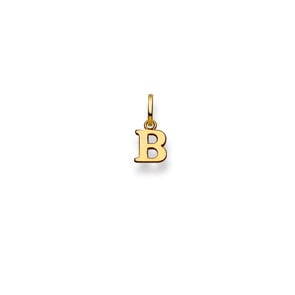 Anhänger 750/18 K Gelbgold, Buchstabe B