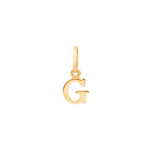 Anhänger 750/18 K Gelbgold, Buchstabe G