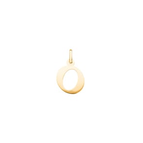 Anhänger 750/18 K Gelbgold, Buchstabe O