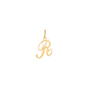 Anhänger 750/18 K Gelbgold, Buchstabe R