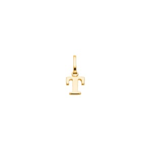 Anhänger 750/18 K Gelbgold, Buchstabe T
