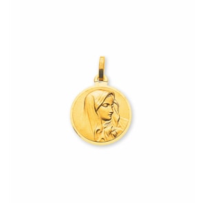 Pendentif or jaune 750/18 ct, Dolorosa