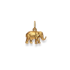 Anhänger 750/18 K Gelbgold, Elefant