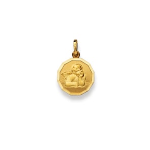 Anhänger 750/18 K Gelbgold, Engel